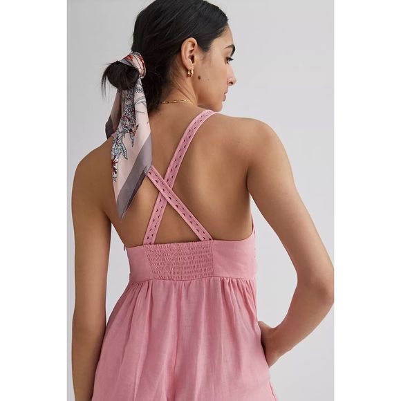 Anthropologie Scotch & Soda Linen Jumpsuit - Picture 3 of 8
